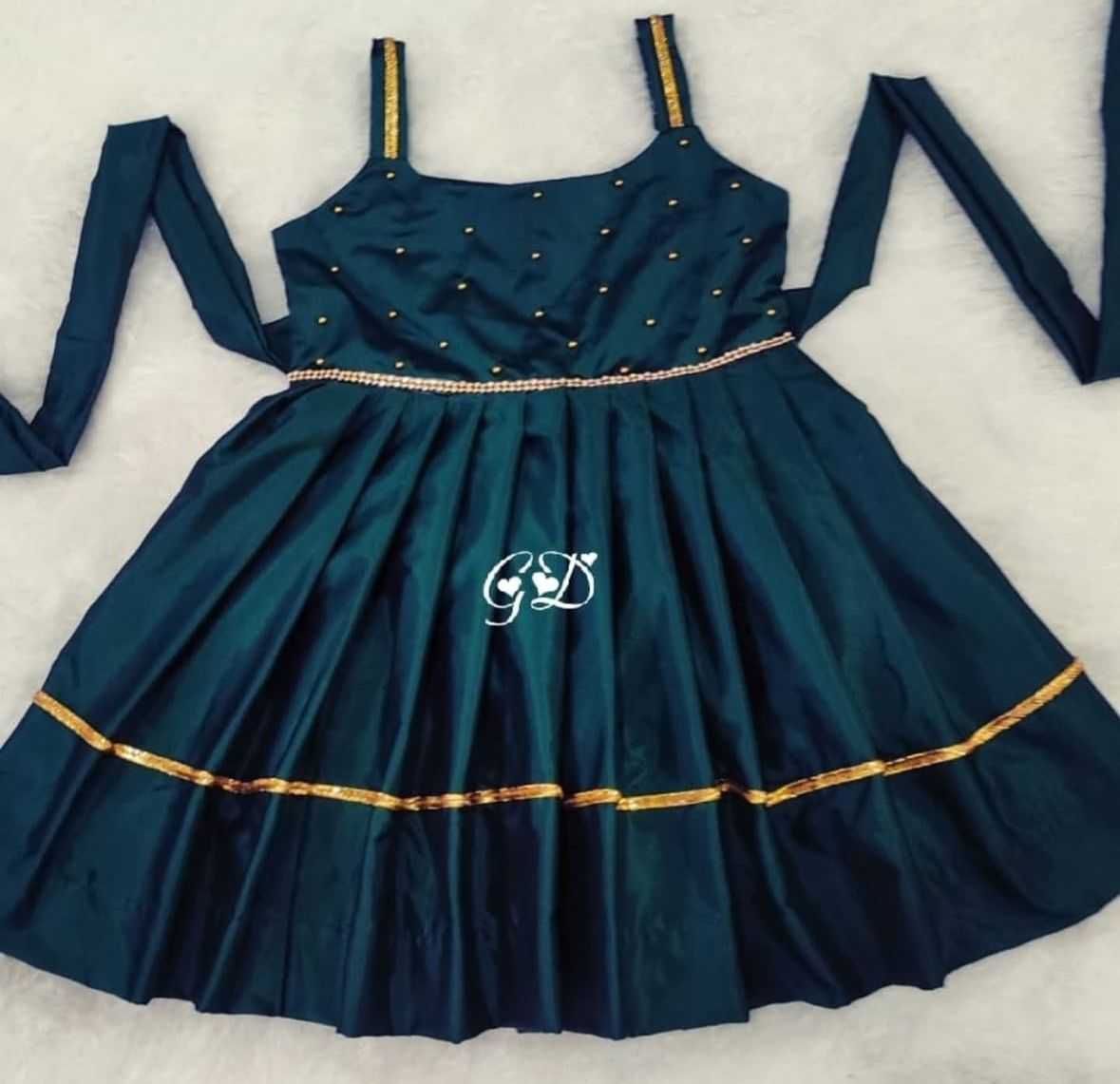 Ynf Fancy KESH493 stone work Kids Wear Wholesale Kids Gown Kids Ethnic Gowns Manufacturer