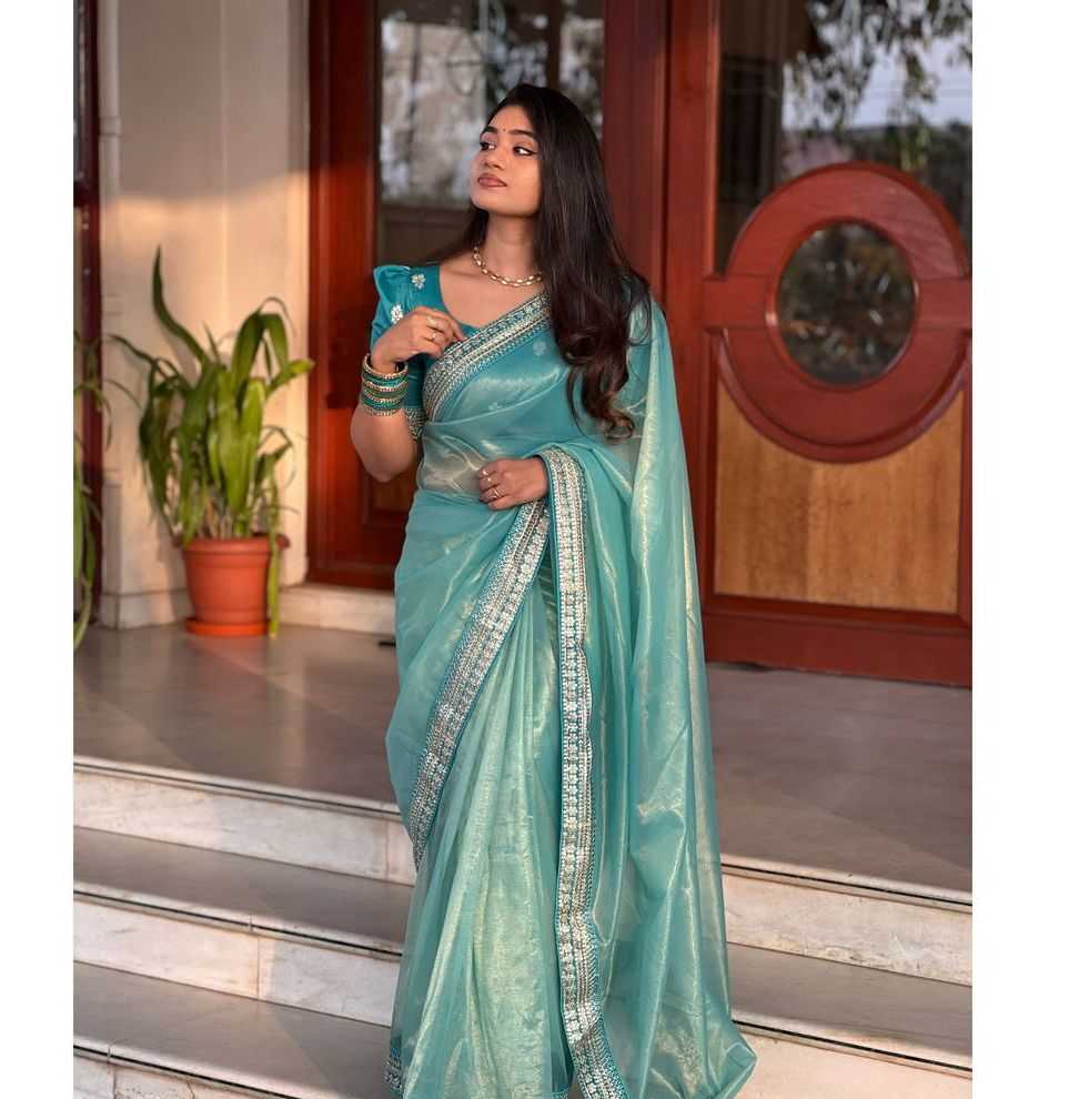 Ynf Fancy RIN118 Zari Base Sarees Wholesale Designer Sarees Fancy Sarees Zari Border Sarees Manufacturer
