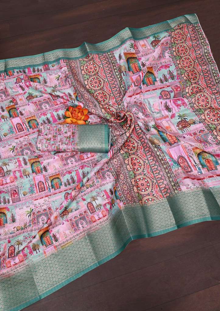 Ynf Fancy RIN122 RICCO Sarees Wholesale Designer Sarees Fancy Sarees Zari Sarees Manufacturer