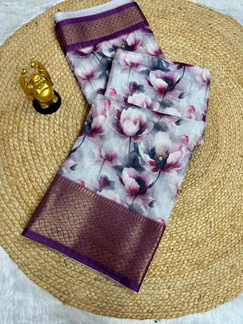 Ynf Fancy RIN164 Reco Sarees Wholesale Printed Sarees Zari Border Sarees Traditional Sarees Manufacturer