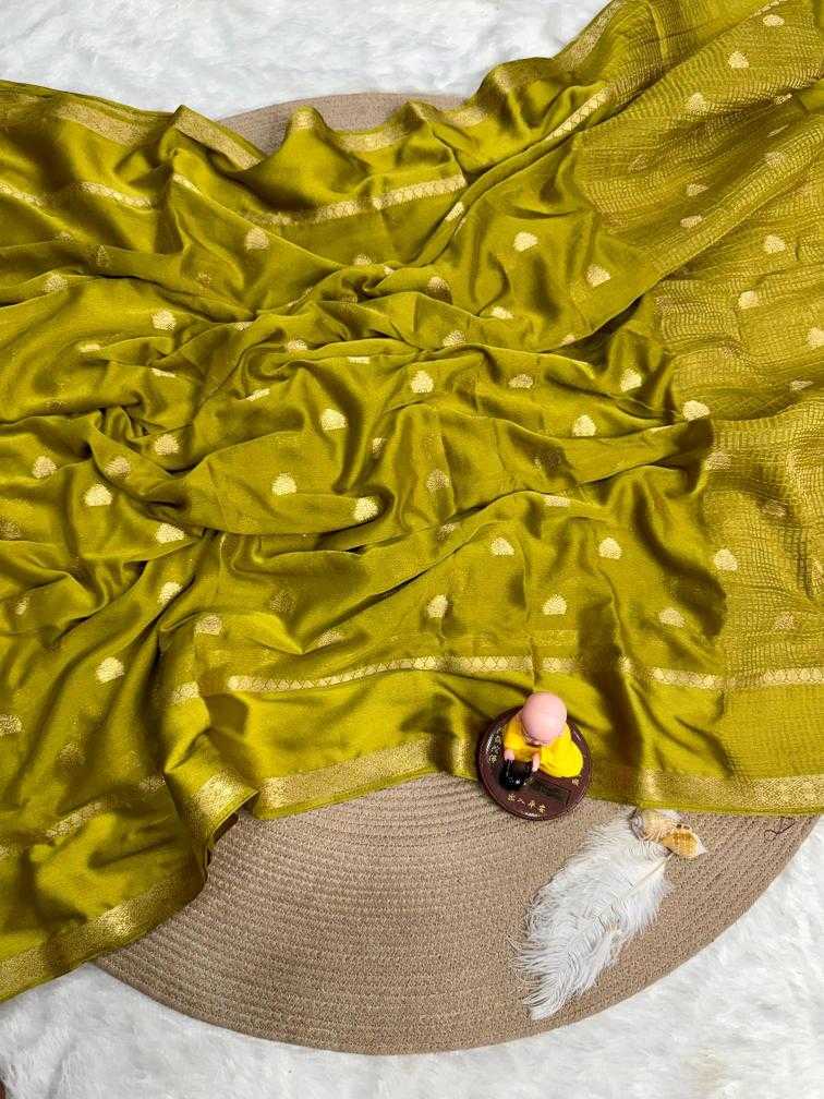 Ynf Fancy RIN178 Chinnon Sarees Wholesale Designer Sarees Ladies Sarees Zari Border Sarees Manufacturer