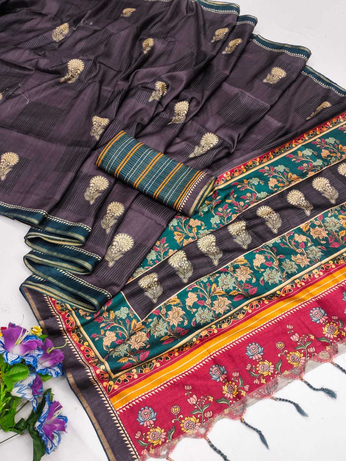 Ynf Fancy RIN203 AASTHA Sarees Wholesale Designer Sarees Hand Work Sarees Tussar Sarees Manufacturer