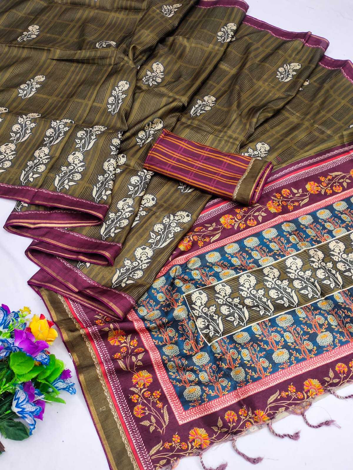 Ynf Fancy RIN203 AASTHA Sarees Wholesale Designer Sarees Hand Work Sarees Tussar Sarees Manufacturer
