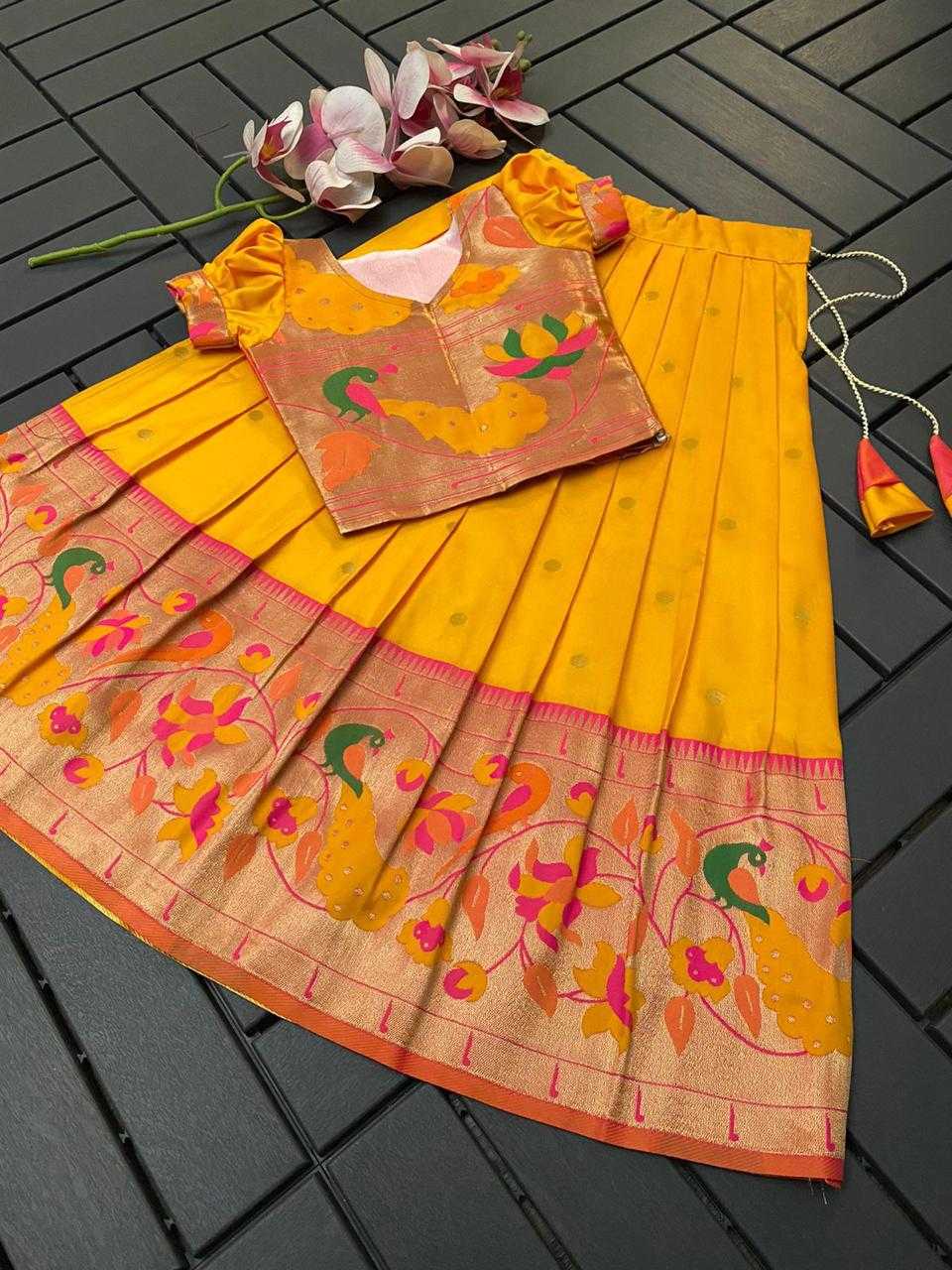 Ynf Fancy RIN235 can - can Kids Wear Wholesale Kids Lehenga Kids Lehenga Choli Baby Girl Lehenga Manufacturer