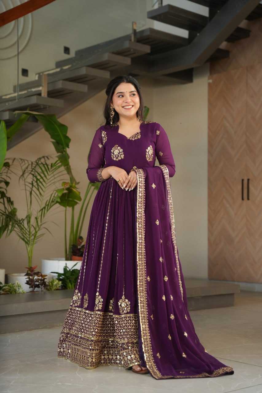 Ynf Faux Blooming KESH491 9262 Gowns Wholesale Designer Gowns Gown With Dupatta Manufacturer
