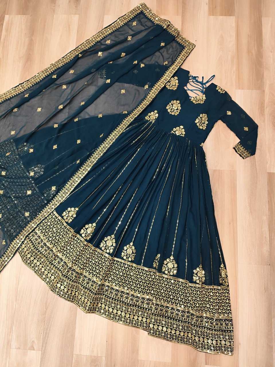 Ynf Faux Blooming KESH491 9262 Gowns Wholesale Designer Gowns Gown With Dupatta Manufacturer