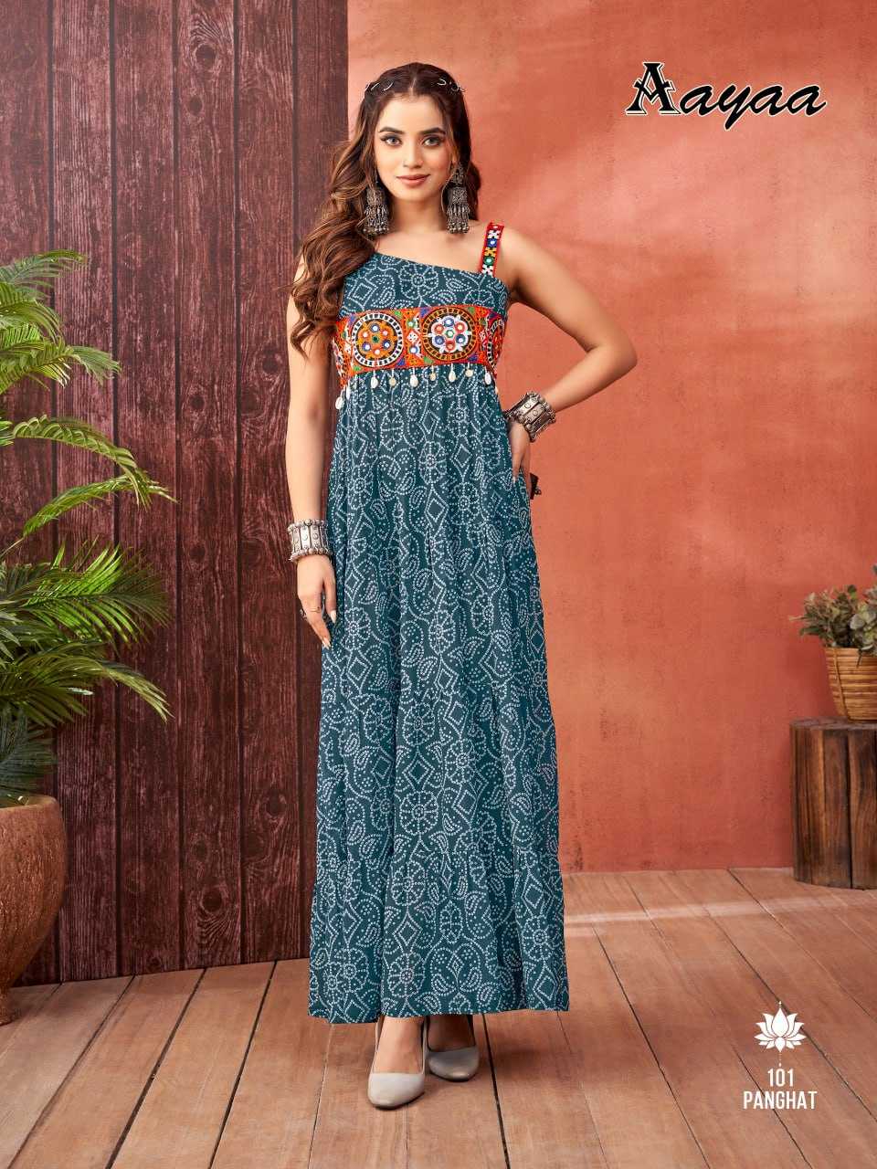 Ynf Faux Blooming RIN131 101 Gowns Wedding Collections Festive Collections Wholesale Printed Gowns Embroidery Gowns Georgette Gown Manufacturer