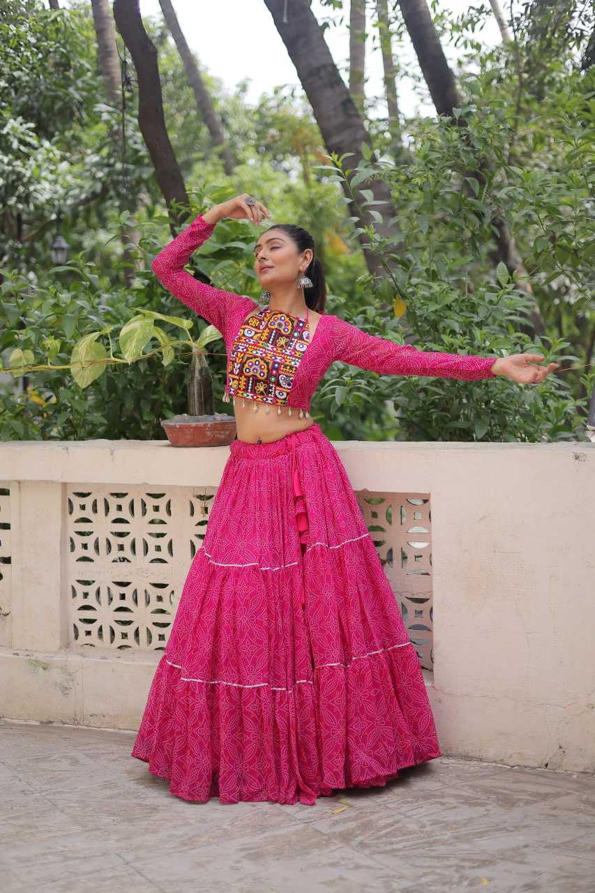 Ynf Faux Georgette KESH491 7134 Lehengas Festive Collections Wholesale Printed Lehenga Georgette Lehenga Lehenga With Blouse Manufacturer