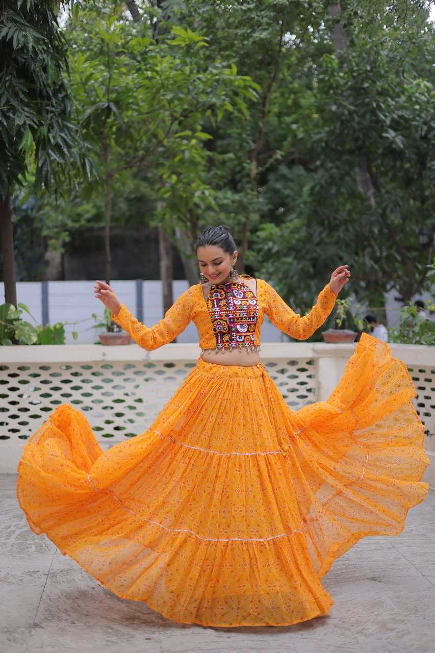 Ynf Faux Georgette KESH491 7134 Lehengas Festive Collections Wholesale Printed Lehenga Georgette Lehenga Lehenga With Blouse Manufacturer