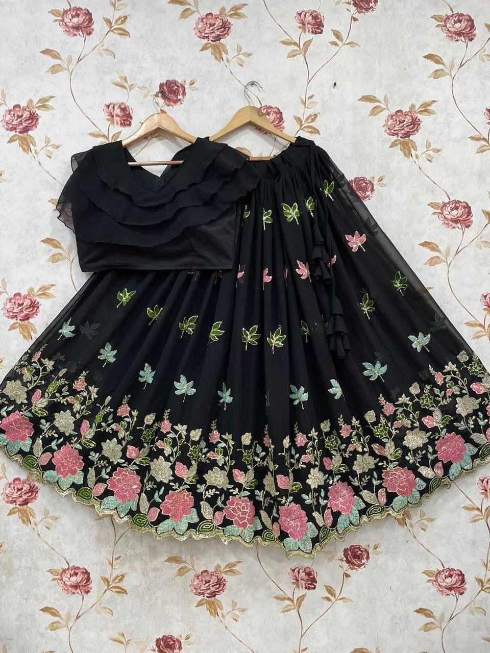Ynf Faux Georgette KESH493 crop top Kids Wear Wholesale Kids Lehenga Kids Lehenga Choli Baby Girl Lehenga Manufacturer