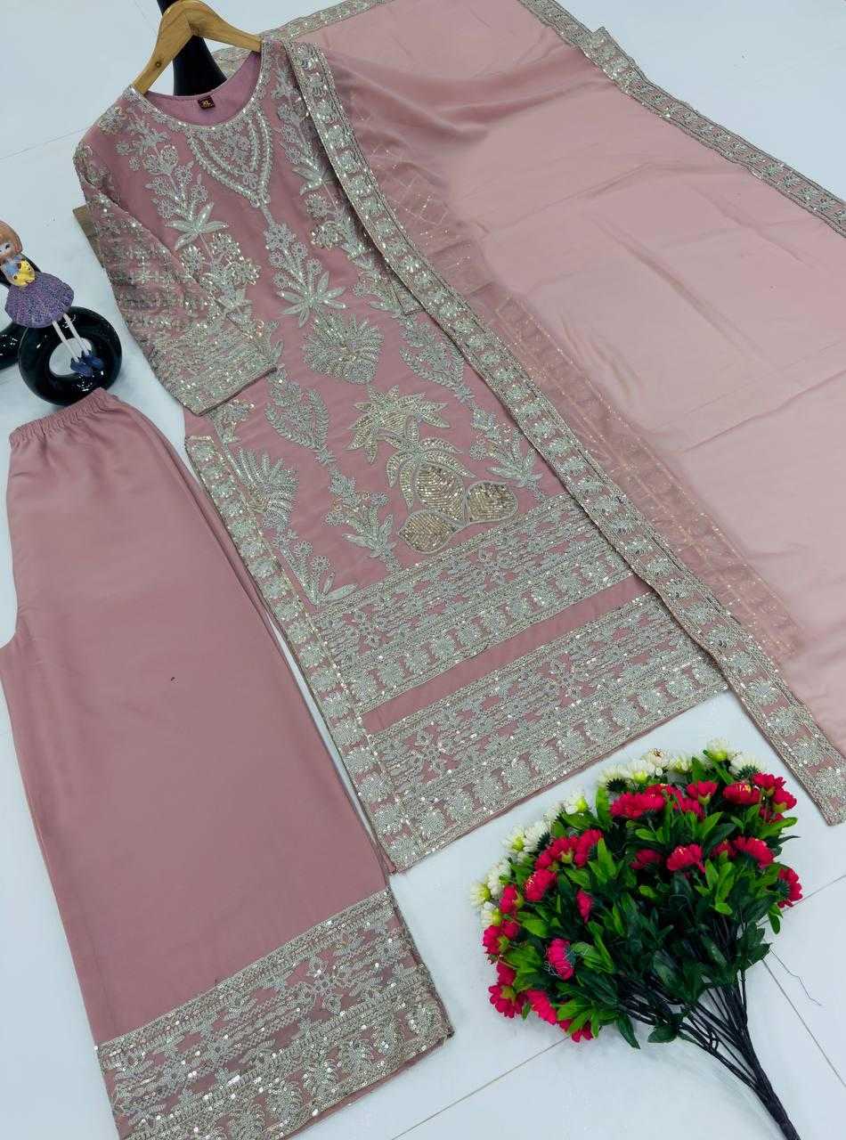 Ynf Faux Georgette KESH512 1669 Suits & Dresses Wholesale Ladies Suits Sharara Salwar Suits Embroidery Suits Manufacturer