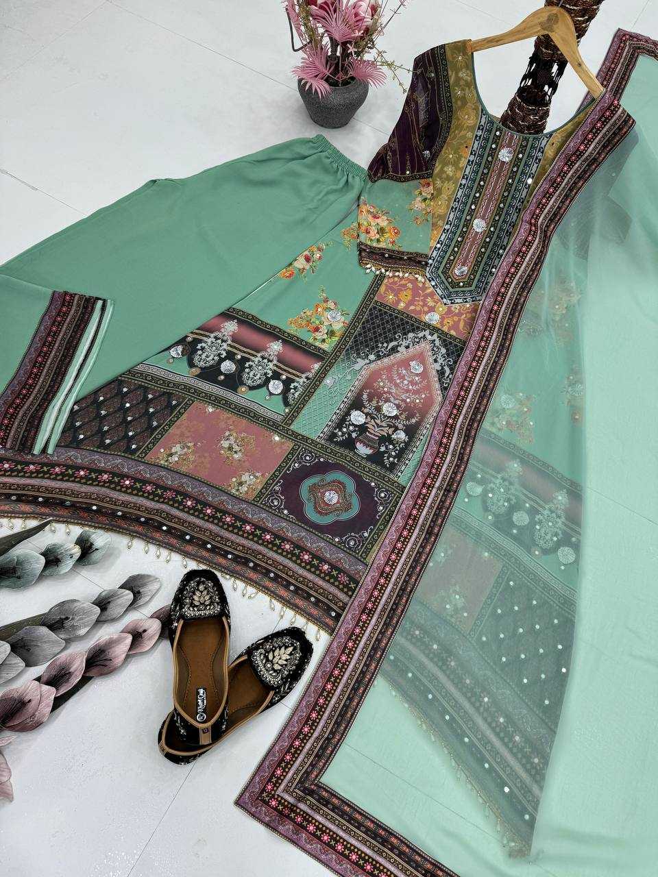Ynf Faux Georgette KESH512 211 Suits & Dresses Wholesale Ladies Suits Dresses Designer Suits Manufacturer