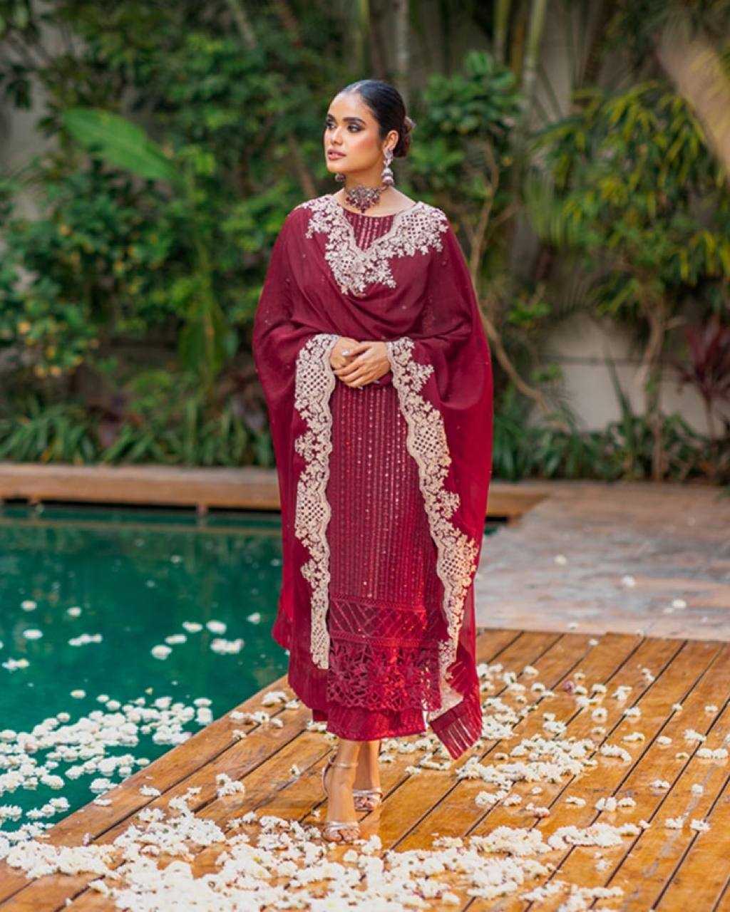 Ynf Faux Georgette KESH523 174 Kurti Wholesale Party Wear Kurtis Designer Kurtis Ladies Kurti Manufacturer