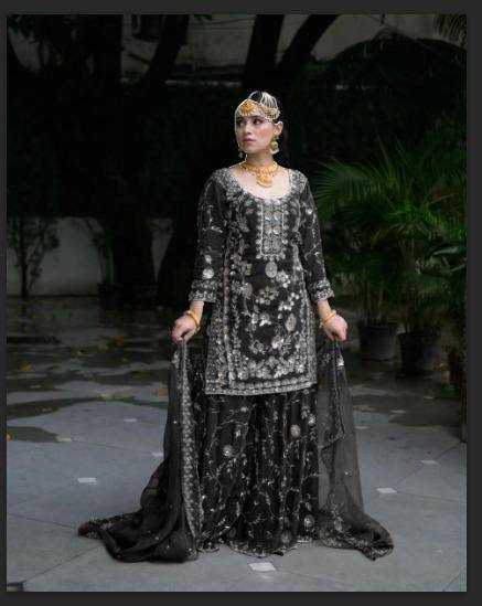 Ynf Faux Georgette KESH523 226 Suits & Dresses Wholesale Embroidery Suits Party wear suits Designer Suits Manufacturer