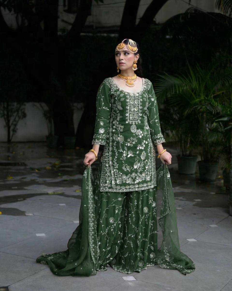 Ynf Faux Georgette KESH523 226 Suits & Dresses Wholesale Embroidery Suits Party wear suits Designer Suits Manufacturer