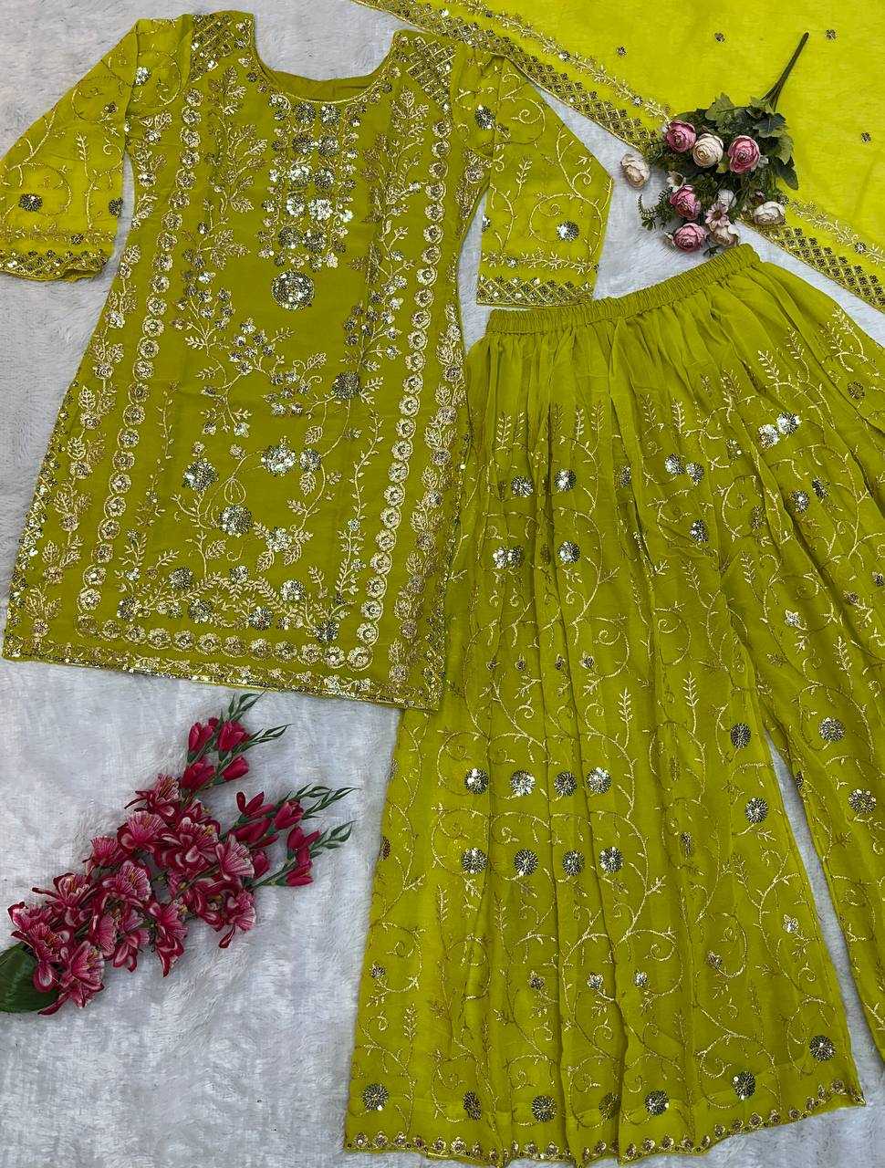 Ynf Faux Georgette KESH523 226 Suits & Dresses Wholesale Embroidery Suits Party wear suits Designer Suits Manufacturer