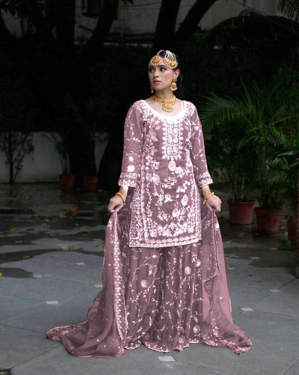 Ynf Faux Georgette KESH523 226 Suits & Dresses Wholesale Embroidery Suits Party wear suits Designer Suits Manufacturer