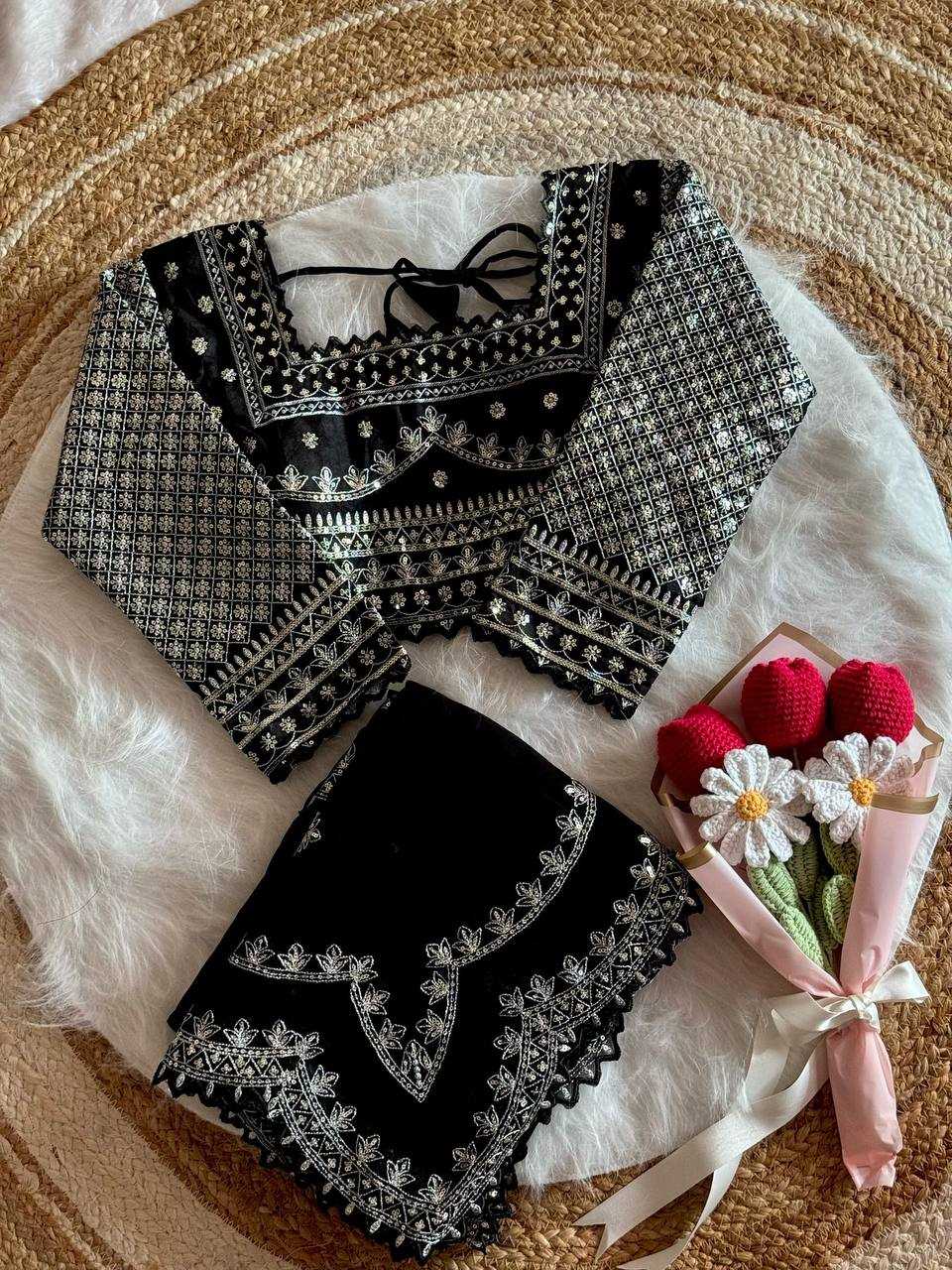 Ynf Faux Georgette RIN105 Sun-Flower Sarees Wedding Collections Festive Collections Wholesale Georgette Sarees Embroidered Sarees Sarees With Blouse Manufacturer