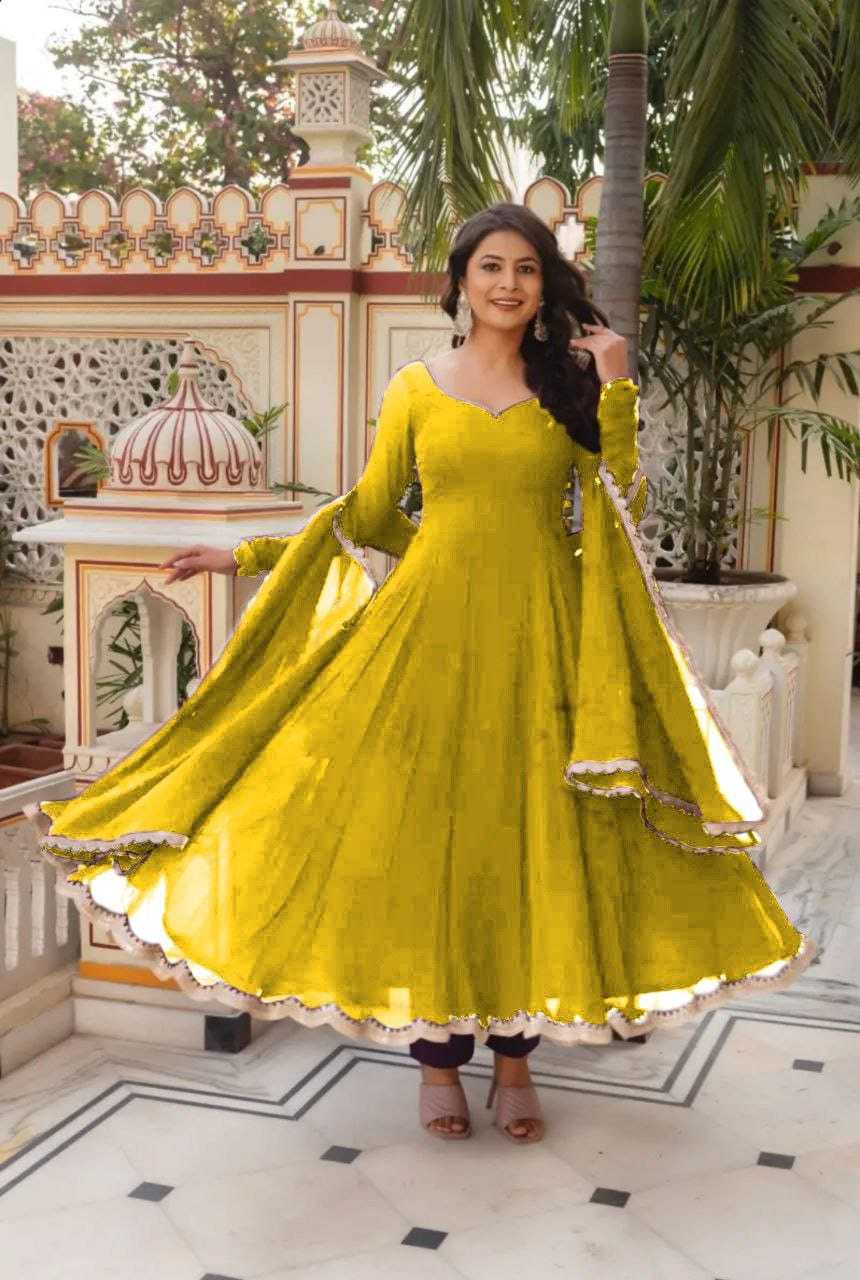 Ynf Faux Georgette RIN157 2969 Gowns Plus Size Collections Wholesale Party Gowns Georgette Gown Designer Gowns Manufacturer