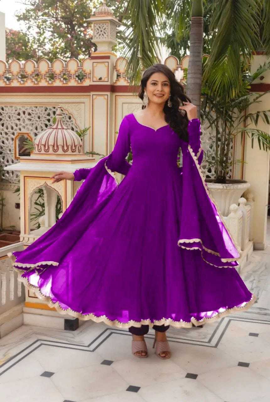 Ynf Faux Georgette RIN157 2969 Gowns Plus Size Collections Wholesale Party Gowns Georgette Gown Designer Gowns Manufacturer