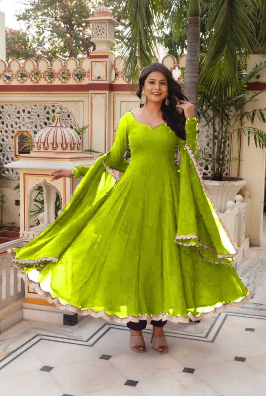 Ynf Faux Georgette RIN157 2969 Gowns Plus Size Collections Wholesale Party Gowns Georgette Gown Designer Gowns Manufacturer