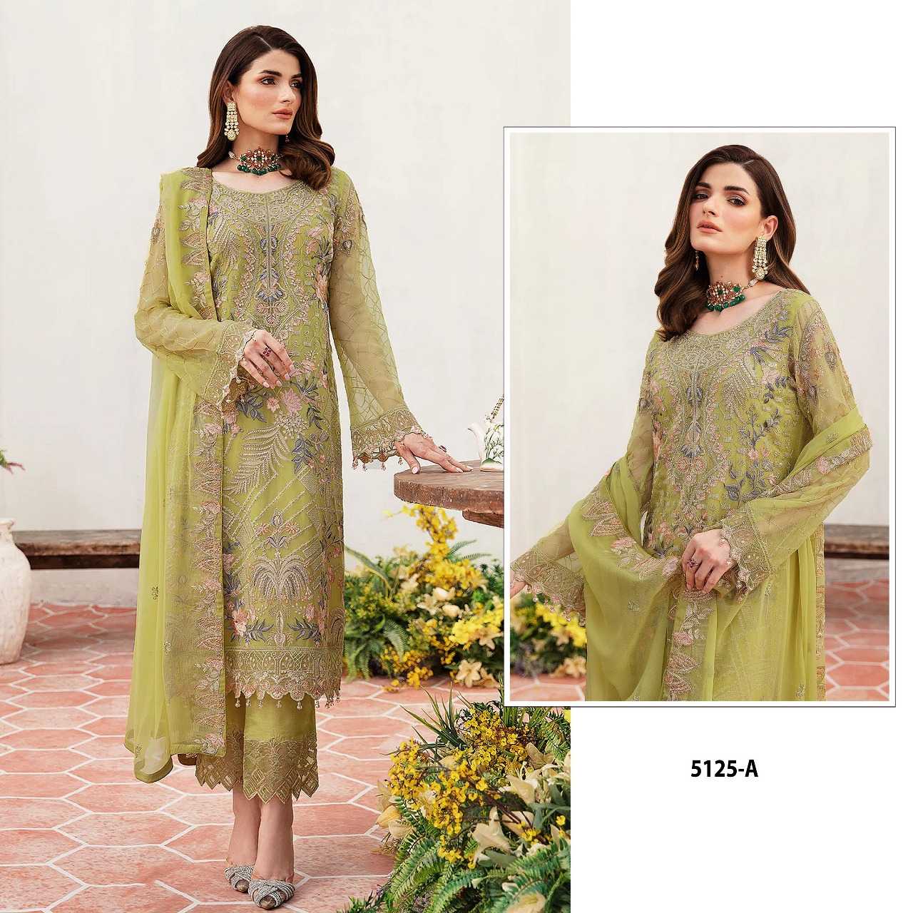 Ynf Faux Georgette RIN197 4939 Suits & Dresses Wholesale Embroidery Suits Party wear suits Designer Suits Manufacturer