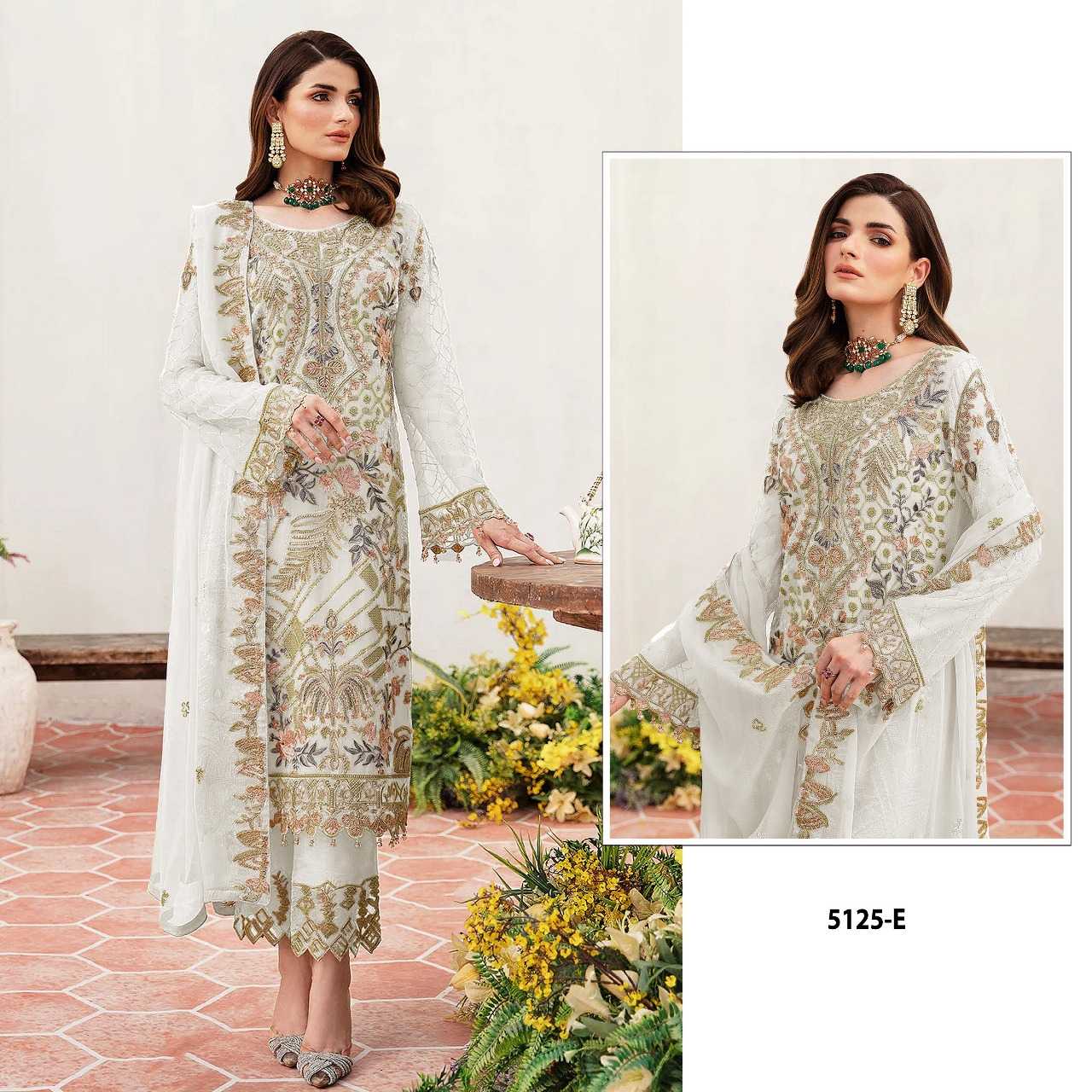 Ynf Faux Georgette RIN197 4939 Suits & Dresses Wholesale Embroidery Suits Party wear suits Designer Suits Manufacturer