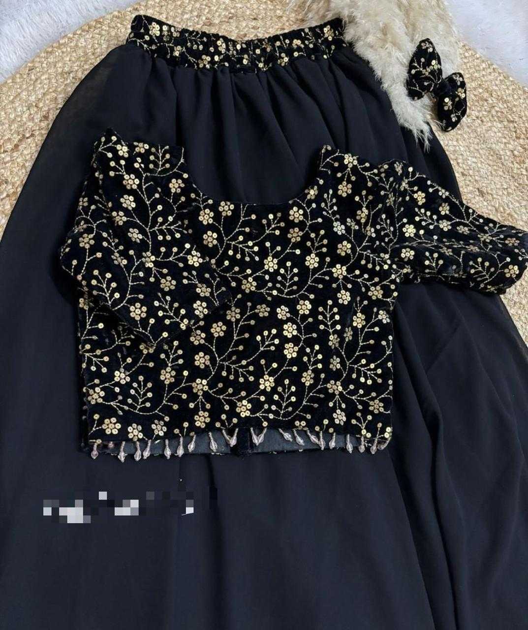 Ynf Faux Georgette RIN235 VELVET Kids Wear Wholesale Kids Lehenga Kids Lehenga Choli Baby Girl Lehenga Manufacturer