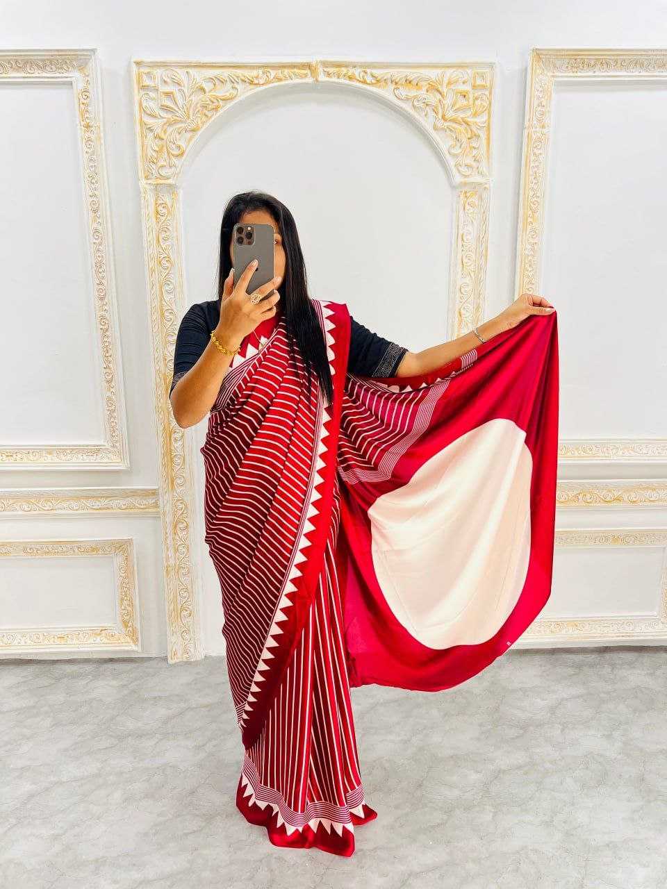Ynf Gajji Silk RIN207 2236 Silk Sarees Wedding Collections Festive Collections Wholesale Gajji Modal Sarees Printed Silk Saree Silk Sarees With Blouse Manufacturer