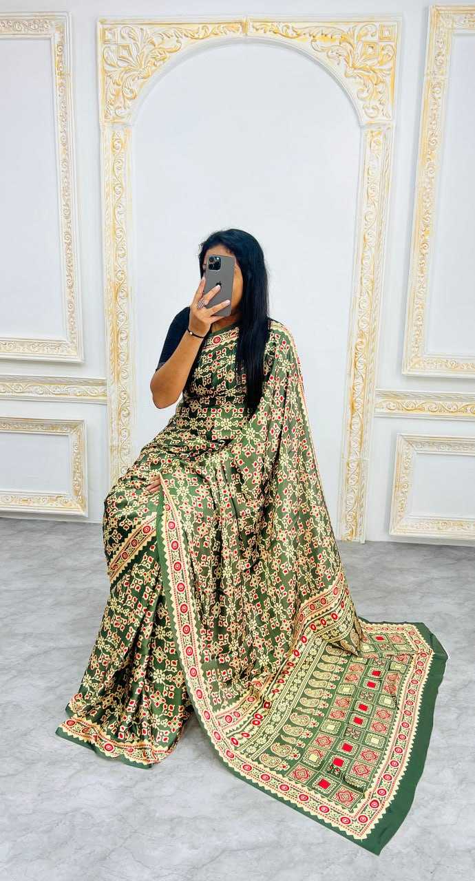 Ynf Gajji Silk RIN207 2254 Sarees Wedding Collections Festive Collections Wholesale Printed Sarees Silk Sarees Casual Sarees Manufacturer