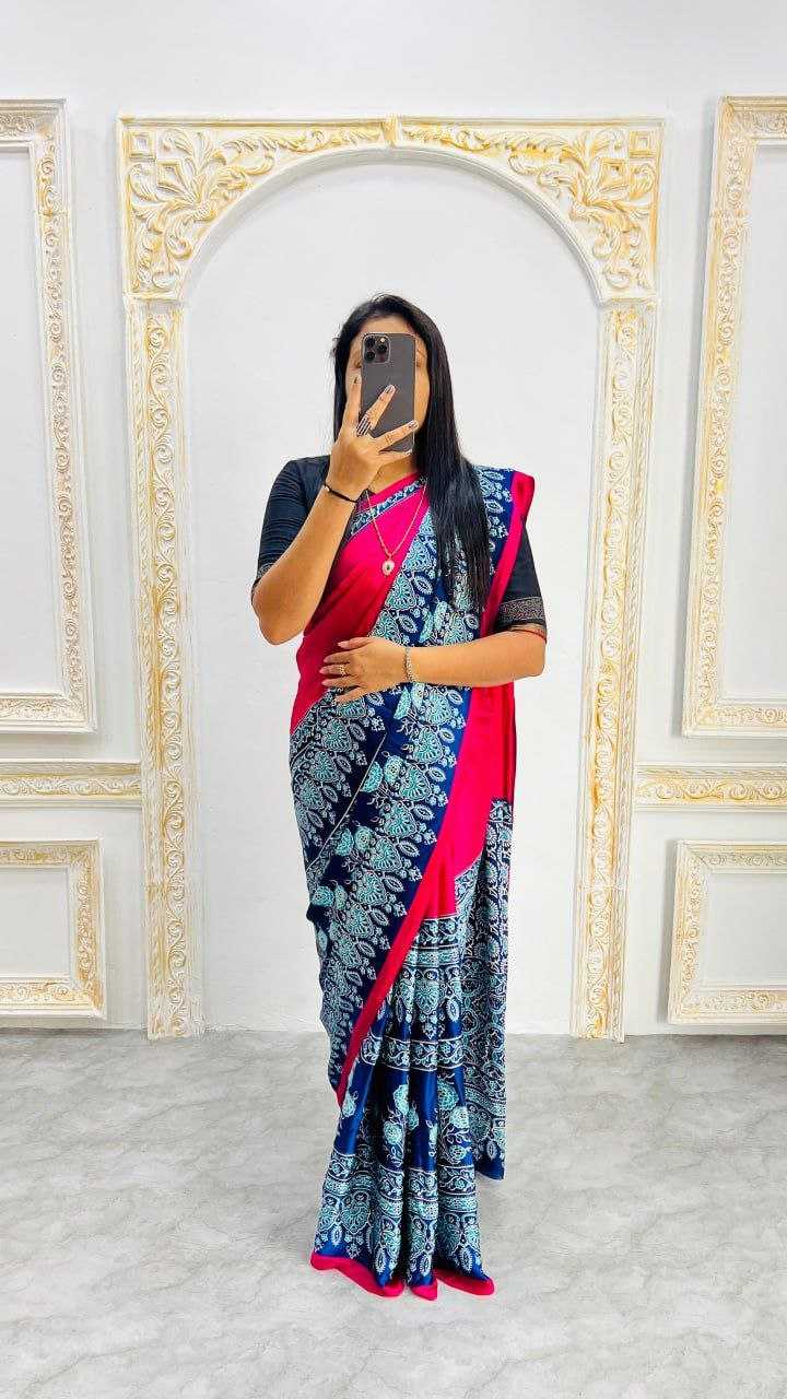 Ynf Gajji Silk RIN207 2257 Sarees Wedding Collections Festive Collections Wholesale Printed Sarees Silk Sarees Sarees With Blouse Manufacturer