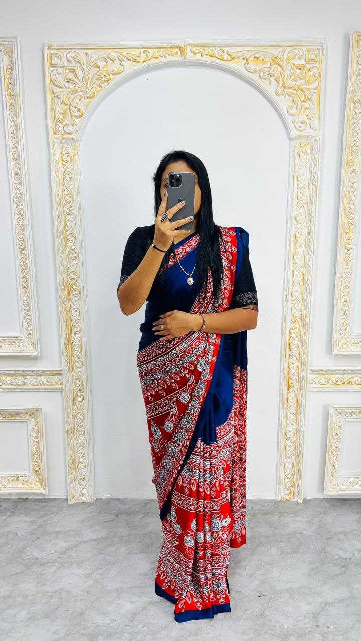 Ynf Gajji Silk RIN207 2257 Sarees Wedding Collections Festive Collections Wholesale Printed Sarees Silk Sarees Sarees With Blouse Manufacturer