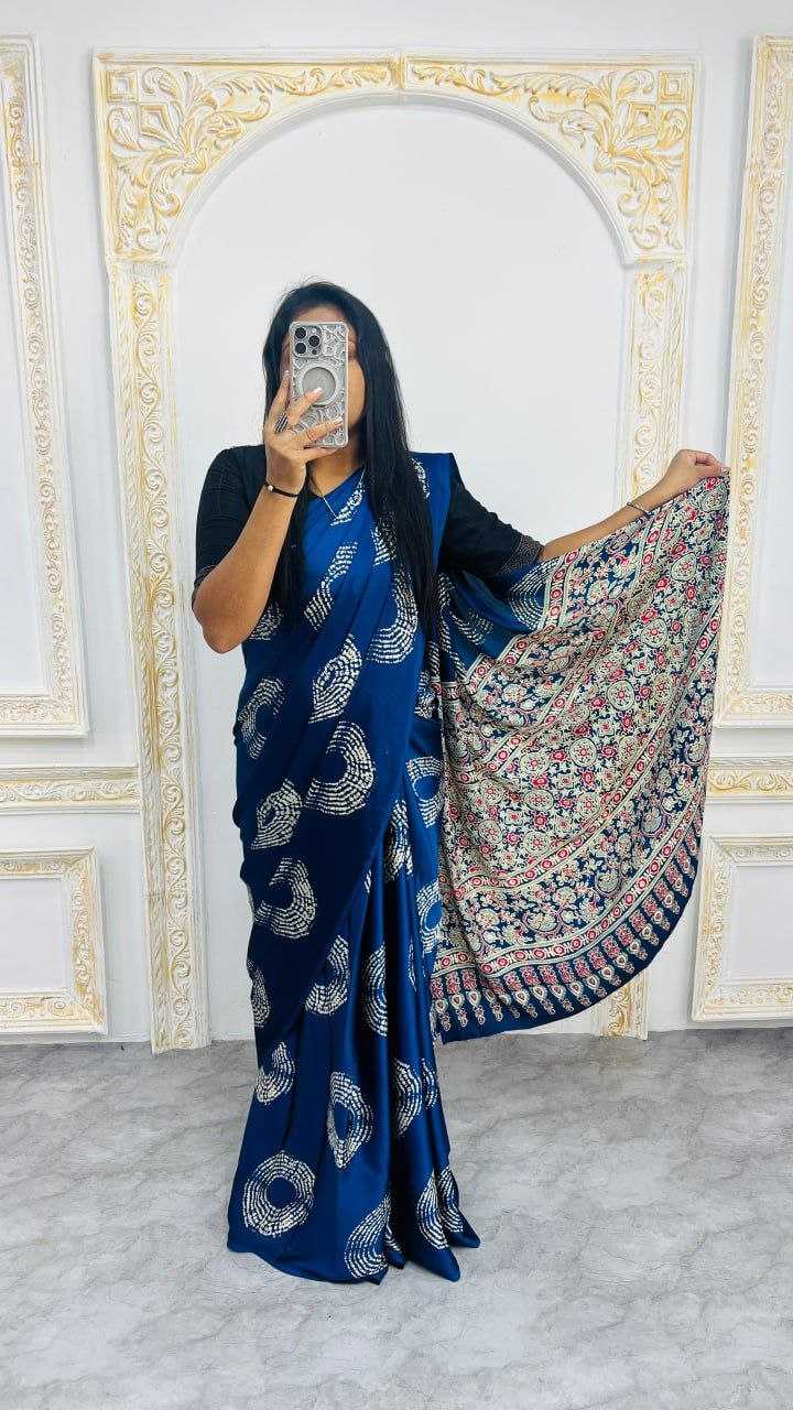 Ynf Gajji Silk RIN207 2258 Sarees Wedding Collections Festive Collections Wholesale Printed Sarees Silk Sarees Sarees With Blouse Manufacturer