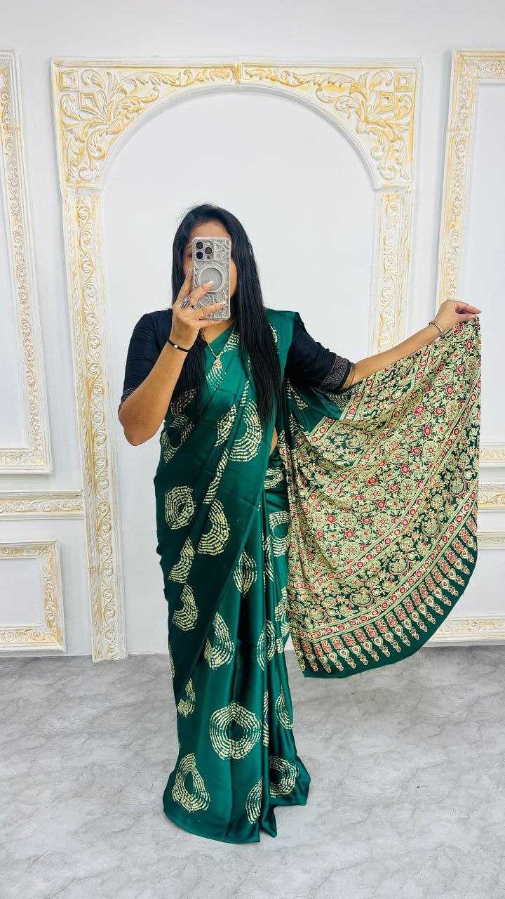 Ynf Gajji Silk RIN207 2258 Sarees Wedding Collections Festive Collections Wholesale Printed Sarees Silk Sarees Sarees With Blouse Manufacturer