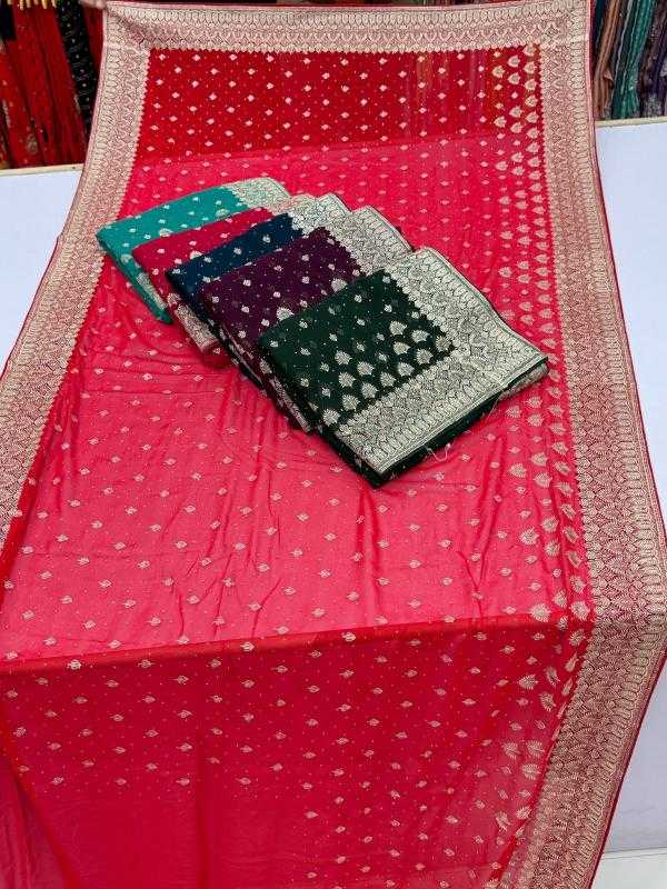 Ynf Georgette KESH114 3817 Sarees Wholesale Georgette Sarees Embroidered Sarees Stone Work Saree Manufacturer