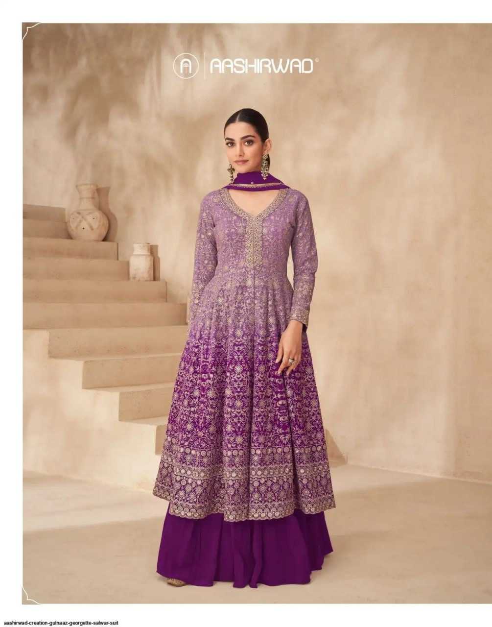 Ynf Georgette KESH379 10206 Suits & Dresses Wedding Collections Festive Collections Wholesale Georgette Suit Designer Suits Embroidered Suits Manufacturer
