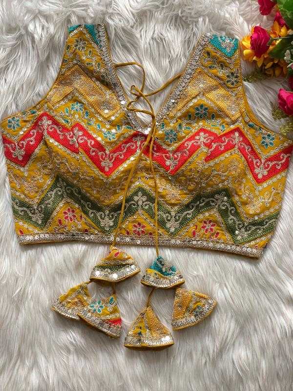 Ynf Georgette KESH426 Kashmiri Readymade Blouses Wholesale Designer Blouse Party Wear Blouse Silk Blouse Manufacturer