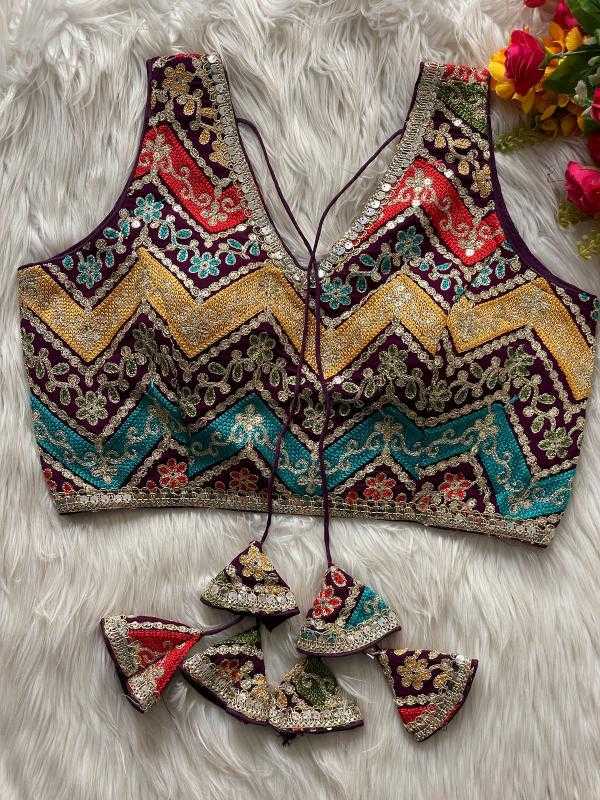 Ynf Georgette KESH426 Kashmiri Readymade Blouses Wholesale Designer Blouse Party Wear Blouse Silk Blouse Manufacturer