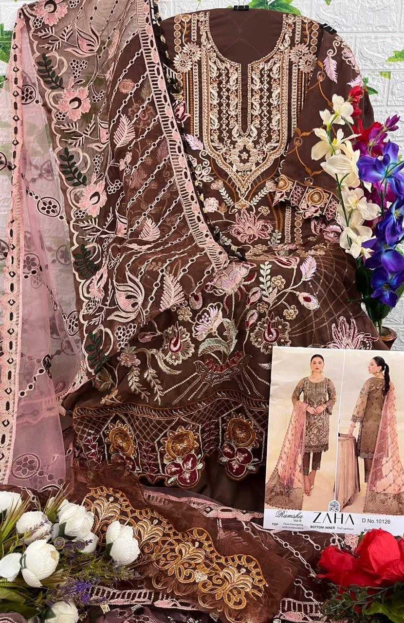 Ynf Georgette KESH444 AL KHUSHBU AND ZAHA Suits & Dresses Wholesale Georgette Suit Wedding Suits Designer Suits Manufacturer