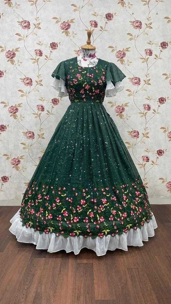Ynf Georgette KESH503 7864 Kids Wear Wholesale Kids Gown Kids Ethnic Gowns Manufacturer