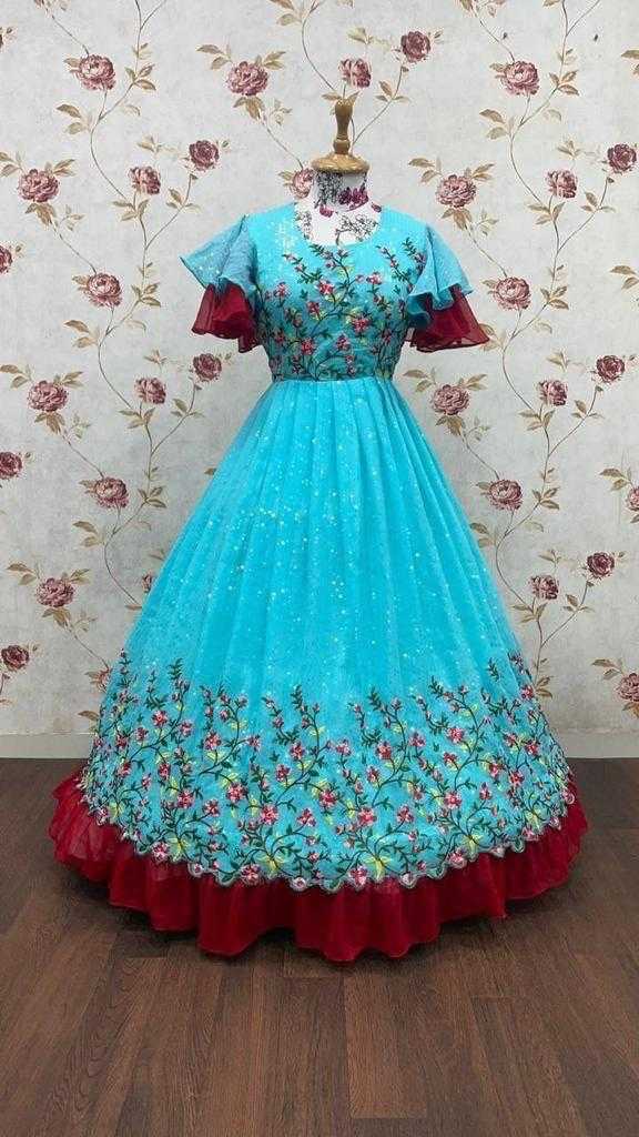 Ynf Georgette KESH503 7864 Kids Wear Wholesale Kids Gown Kids Ethnic Gowns Manufacturer