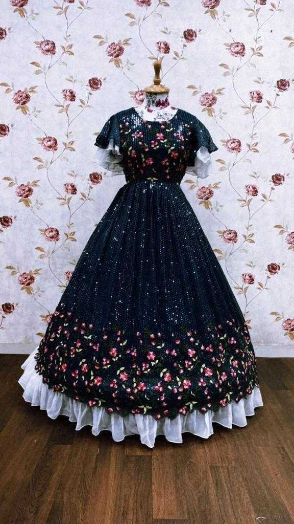 Ynf Georgette KESH503 7864 Kids Wear Wholesale Kids Gown Kids Ethnic Gowns Manufacturer