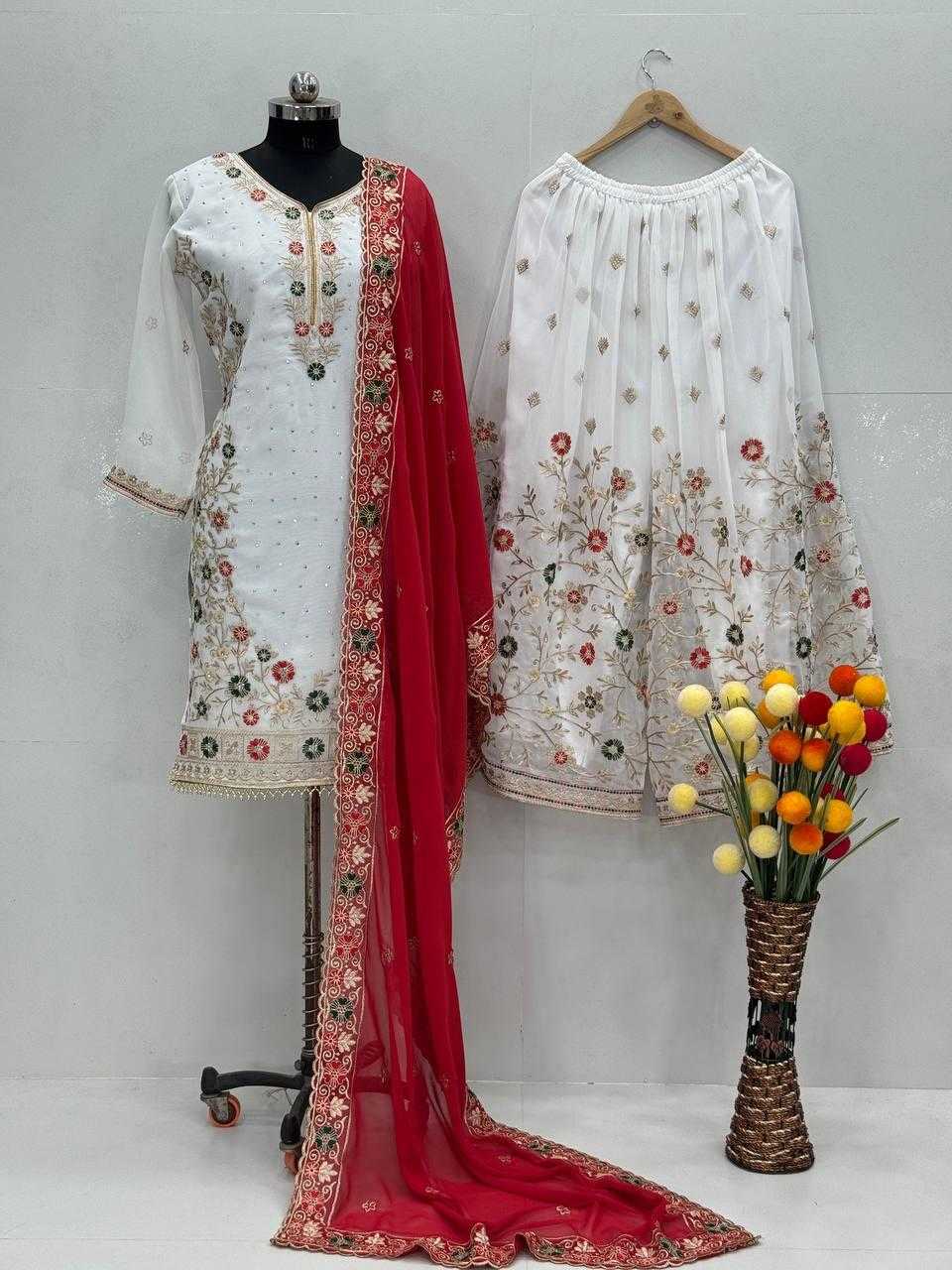 Ynf Georgette KESH512 1678 Suits & Dresses Wholesale Ladies Suits Palazzo Suit Embroidered Suits Manufacturer