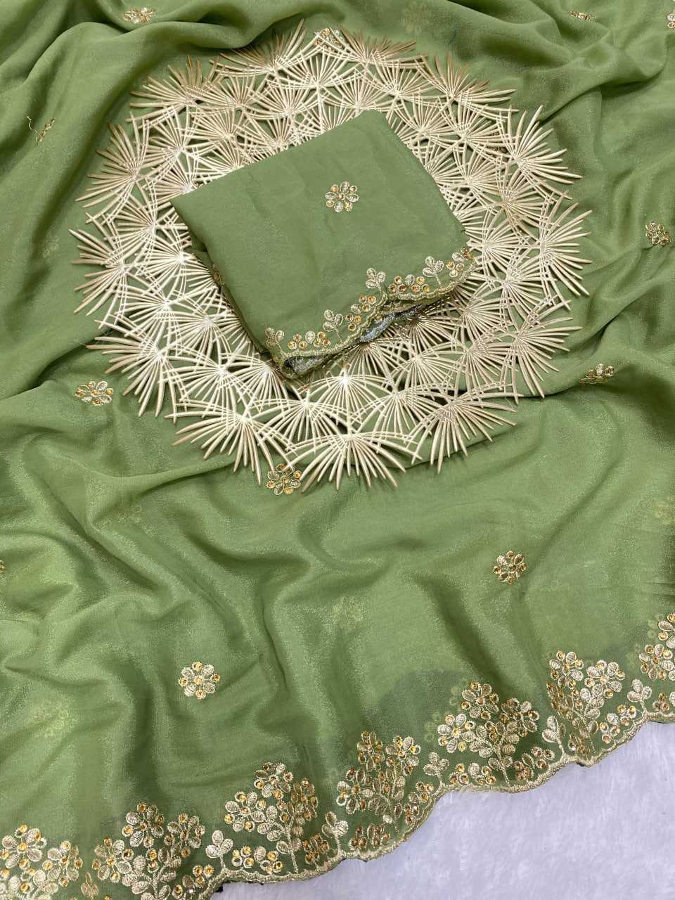 Ynf Georgette KESH514 NEW DESIGN Sarees Wedding Collections Festive Collections Wholesale Georgette Sarees Zari Border Sarees Sarees With Blouse Manufacturer