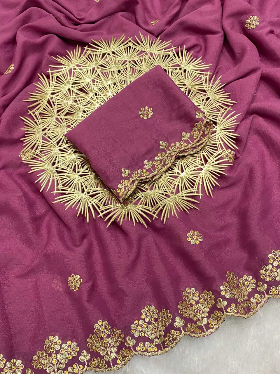 Ynf Georgette KESH514 NEW DESIGN Sarees Wedding Collections Festive Collections Wholesale Georgette Sarees Zari Border Sarees Sarees With Blouse Manufacturer