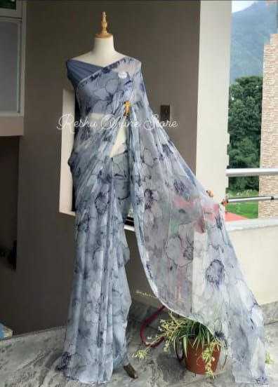 Ynf Georgette KESH518 4317 Sarees Wholesale Georgette Sarees Printed Georgette Saree Weightless Sarees Lightweight Sarees Manufacturer