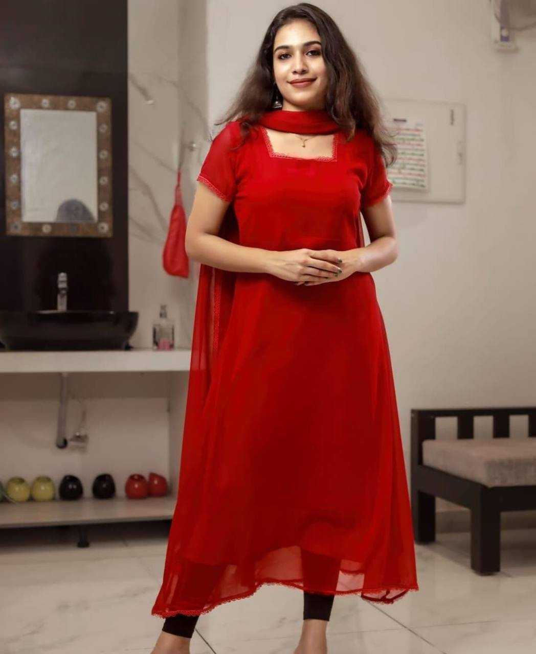 Ynf Georgette KESH544 203 Gowns Wholesale Fancy Gowns Anarkali Gown Party Gowns Manufacturer