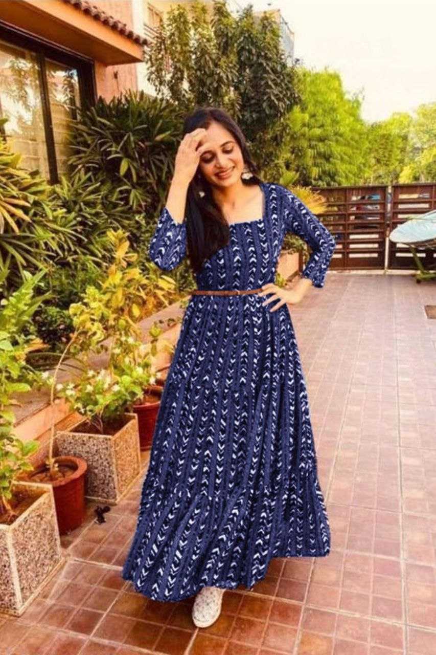Ynf Georgette KESH559 306 Suits & Dresses Western Wears Festive Collections Wholesale Party Wear Dresses Printed Dresses Georgette Dresses Manufacturer