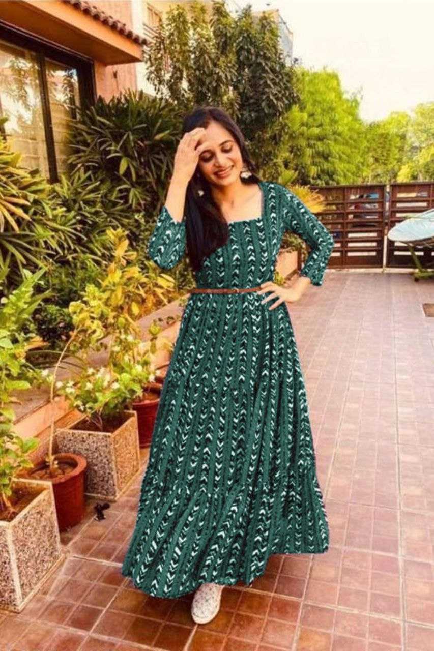Ynf Georgette KESH559 306 Suits & Dresses Western Wears Festive Collections Wholesale Party Wear Dresses Printed Dresses Georgette Dresses Manufacturer