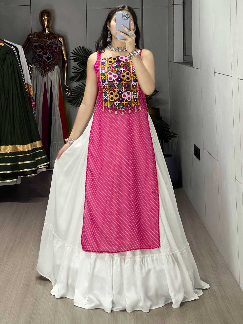 Ynf Georgette RIN119 8047 Festive Collections Wholesale Navratri Chaniya Choli Manufacturer